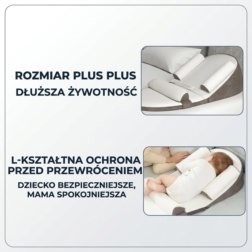 Poduszka dla Dziecka z Refluksem – Wodoodporna, Zdejmowana 90x45 cm  14