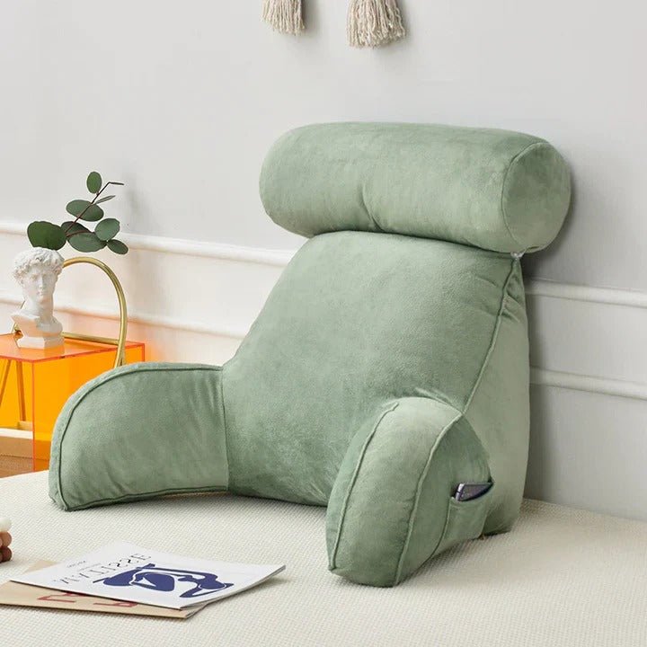 Poduszka do Czytania w Łóżku z Ramionami - Ergonomiczne Wsparcie i Komfort 2