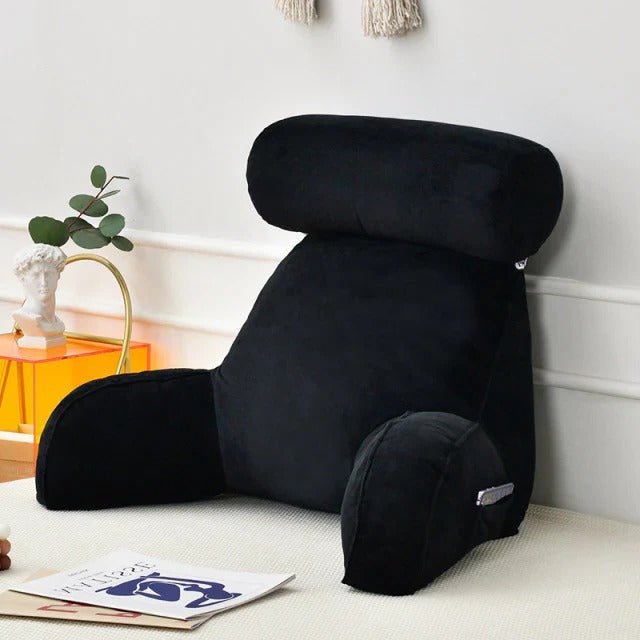Poduszka do Czytania w Łóżku z Ramionami - Ergonomiczne Wsparcie i Komfort 3