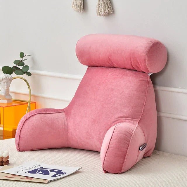 Poduszka do Czytania w Łóżku z Ramionami - Ergonomiczne Wsparcie i Komfort 4