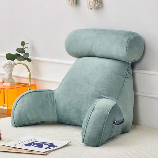 Poduszka do Czytania w Łóżku z Ramionami - Ergonomiczne Wsparcie i Komfort 5