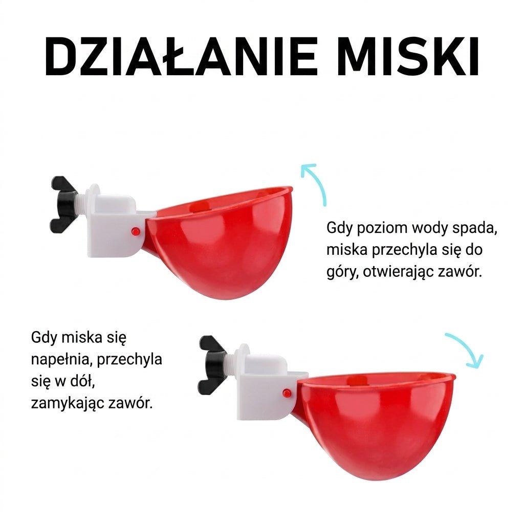 Poidło dla Kur z Automatycznym Uzupełnianiem Wody – Zestaw 10 Poidel dla Drobiu 3