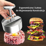 Prasa Do Burgerów Ze Stali Nierdzewnej – Formowanie Kotletów 12,7 cm, Mycie w Zmywarce 6