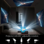 Projektor 4K z Android 11 i 3200 lumenów – Rzutnik Multimedialny do Kina Domowego i Prezentacji 2