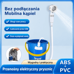 Prysznic Kempingowy Przenośny z Akumulatorem 4000 mAh 7