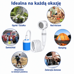 Prysznic Kempingowy Przenośny z Akumulatorem 4000 mAh 12