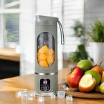 Przenośny Blender 450 ml z Mocnym Silnikiem i 8 Ostrzami do Koktajli 1