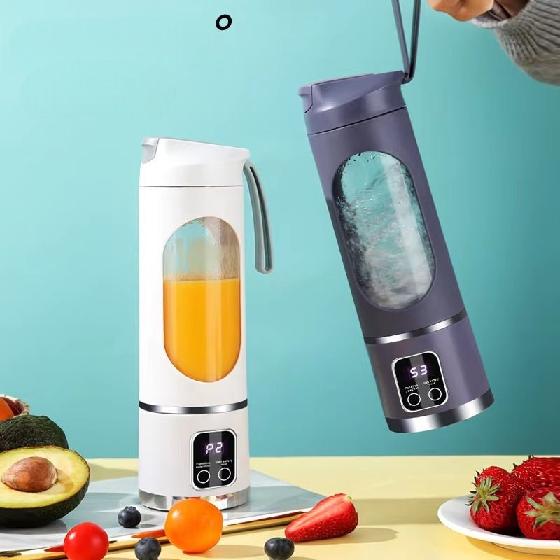Przenośny Blender 450 ml z Mocnym Silnikiem i 8 Ostrzami do Koktajli 3