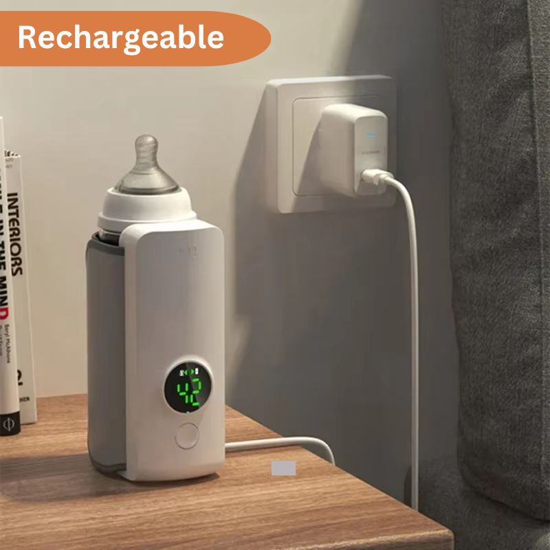 Przenośny Podgrzewacz Do Butelek 6000 mAh Z Inteligentną Regulacją Temperatury 2