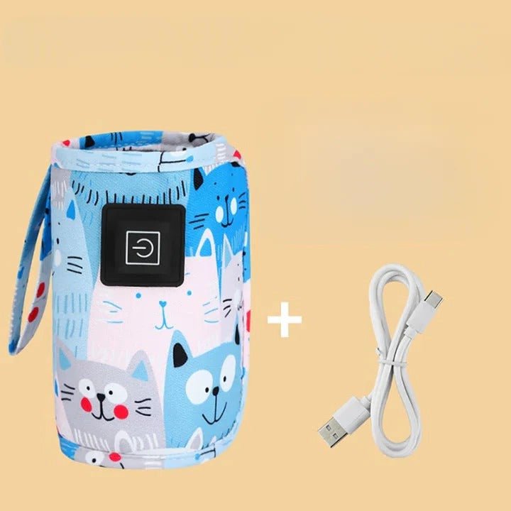Przenośny Podgrzewacz Do Butelek USB - Idealny Podgrzewacz Do Mleka Dla Niemowląt 1