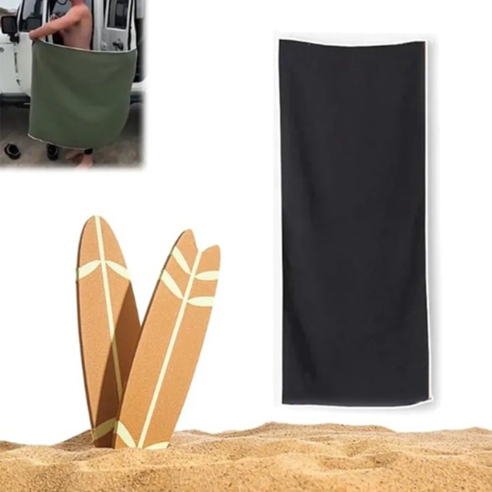 Ręcznik Plażowy Duży Szybkoschnący z Zapięciem Magnetycznym – 190 x 76 cm, Kompaktowy 6