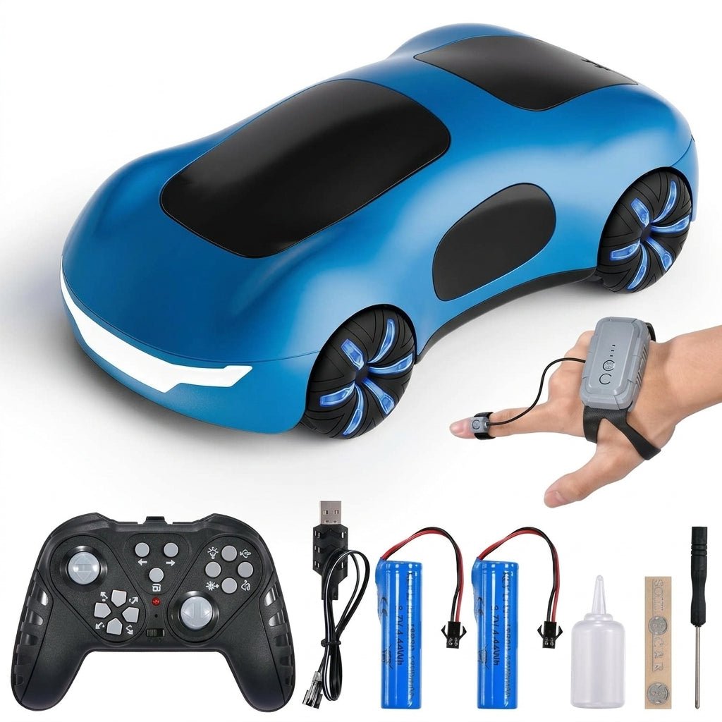 Samochód Zdalnie Sterowany z Driftowaniem 360° i Efektami Wodnymi – Sterowanie Gestami i Pilotem 2