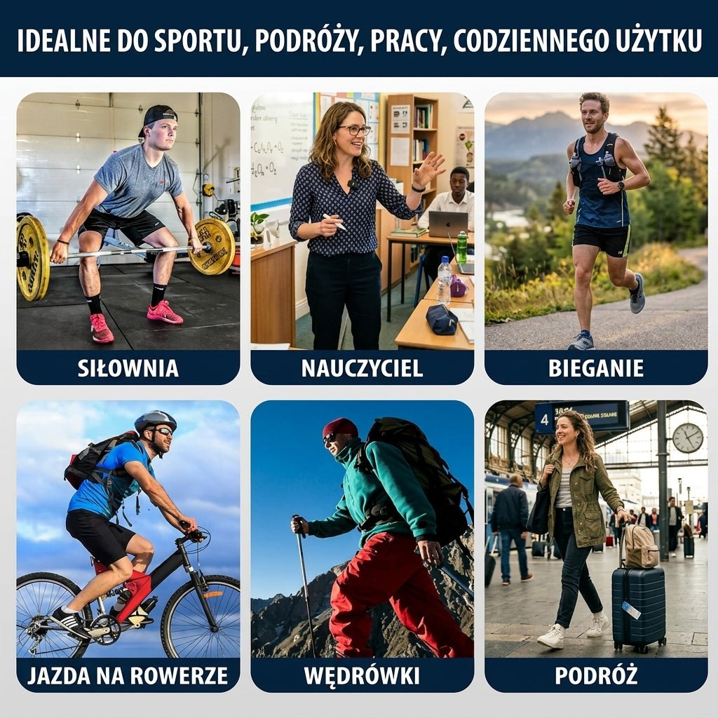 Skarpetki Uciskowe 20-30 mmHg – Miedziane, 7 Par dla Kobiet i Mężczyzn do Treningu i Regeneracji 12