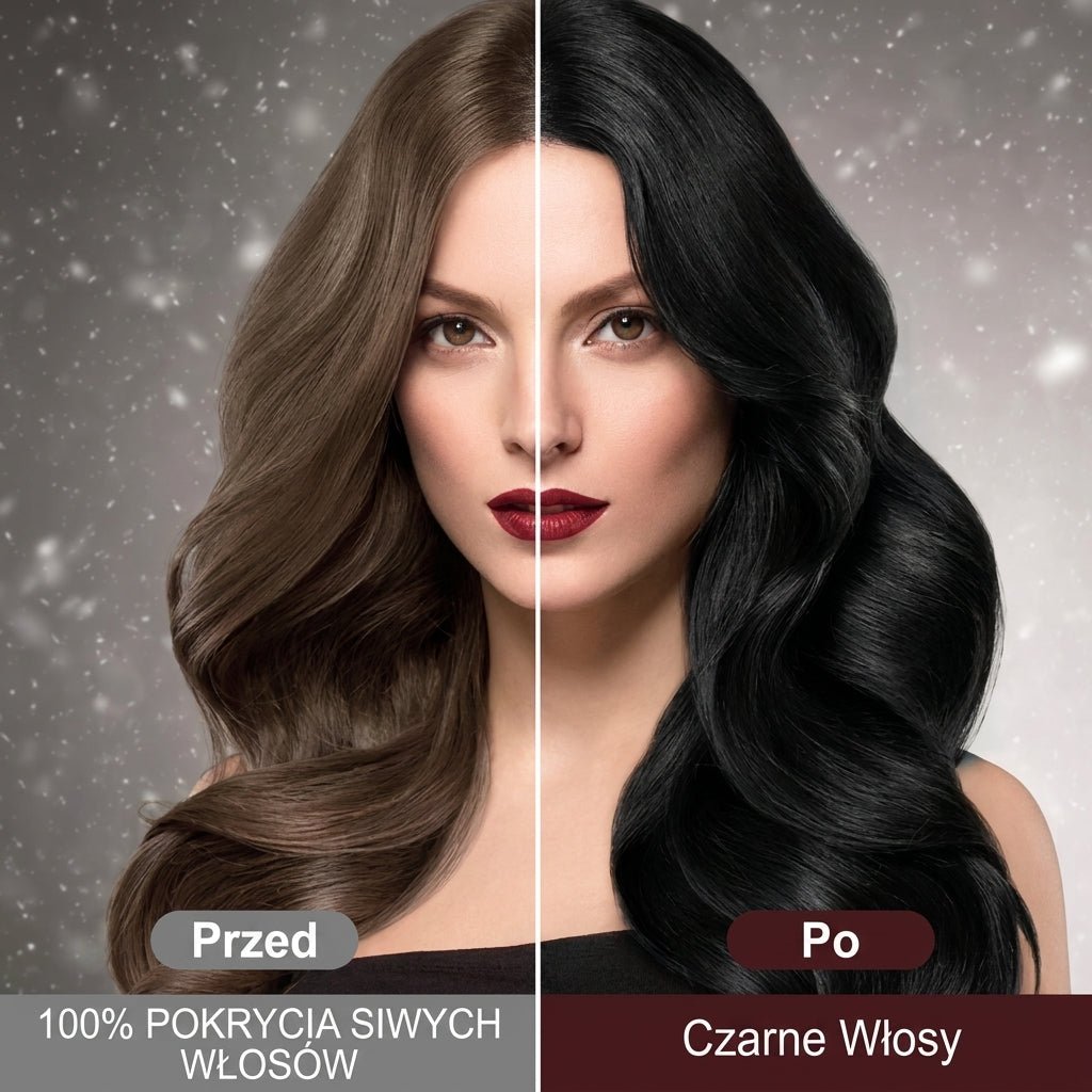 Szampon do Włosów Farbujący na Czarno – Naturalna Koloryzacja z Ekstraktami Roślinnymi 5