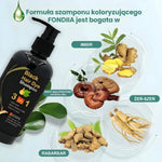 Szampon do Włosów Farbujący na Czarno – Naturalna Koloryzacja z Ekstraktami Roślinnymi 2