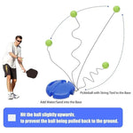 Trener Pickleball z Świecącą Kulą i Przyczepną Podstawą do Koordynacji 3