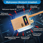 Wykrywacz Sygnałów RF i GPS – Detekcja Ukrytych Kamer i Lokalizatorów do Domu i Biura 5