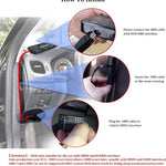 Wyświetlacz Head Up HUD P8 do Samochodu – 5,5'' Ekran, OBD2 i GPS, Montaż na Słupku A lub Desce 5