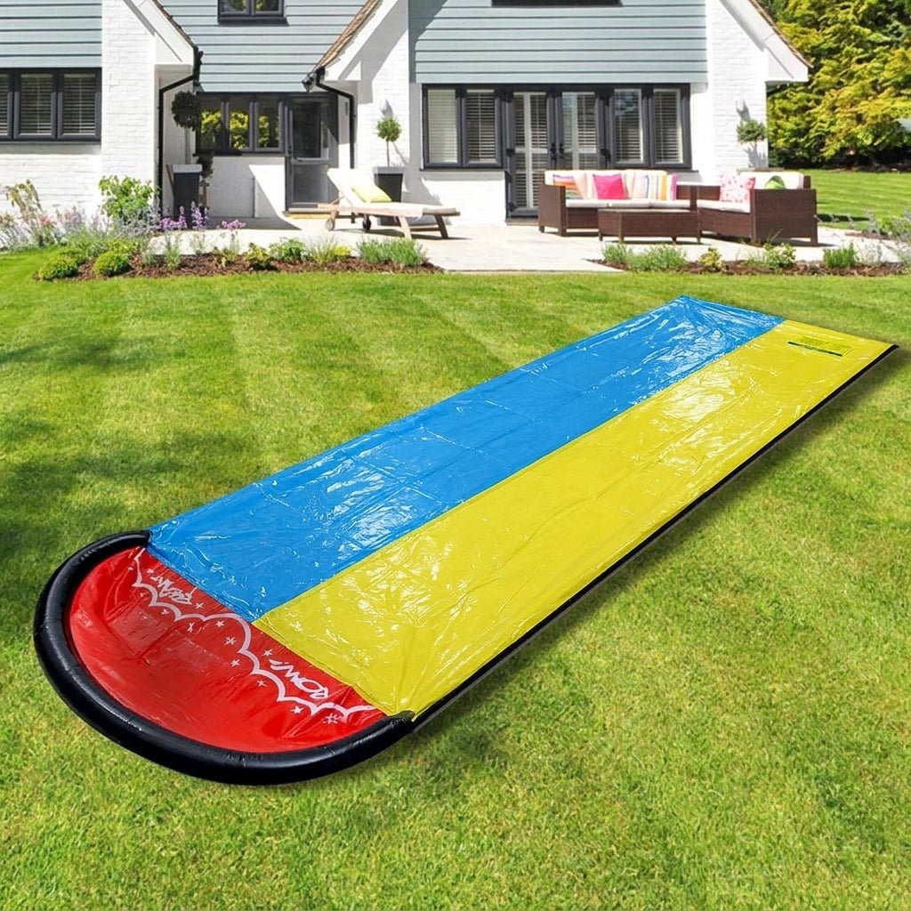 Zjeżdżalnia Dmuchana dla Dzieci z Funkcją Wodną – Bezpieczna i Trwała na Podwórko 480 x 140 cm 2